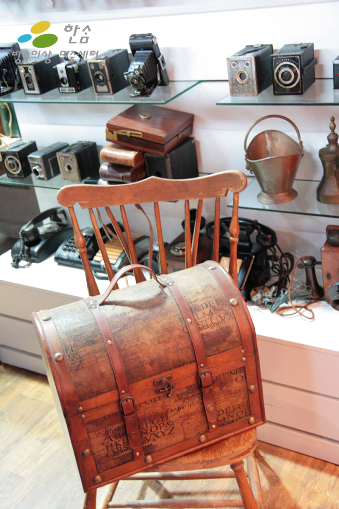 B45.빈티지나무가방