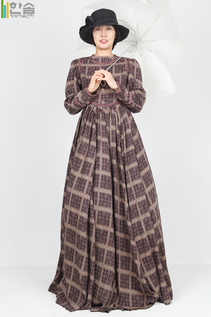 3728.(개화기)드레스-여