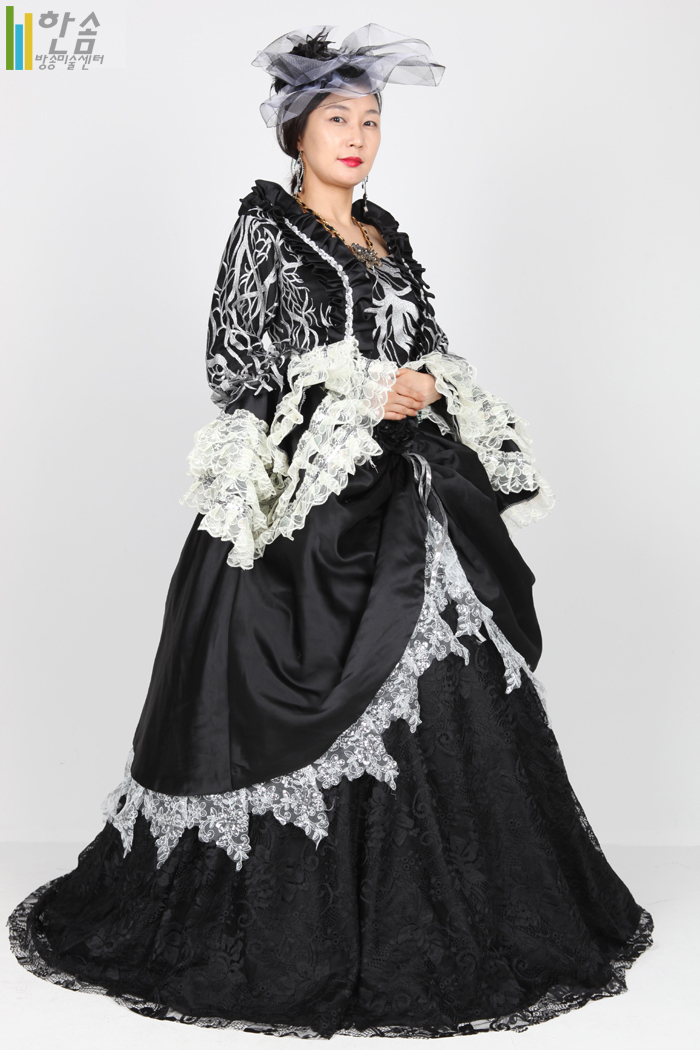 3907.중세드레스(귀족-여)