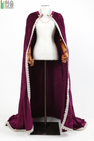 7014.벨벳망토(고급)-퍼플